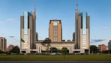 Edifício onde fica o escritório da Evolua em Brasília